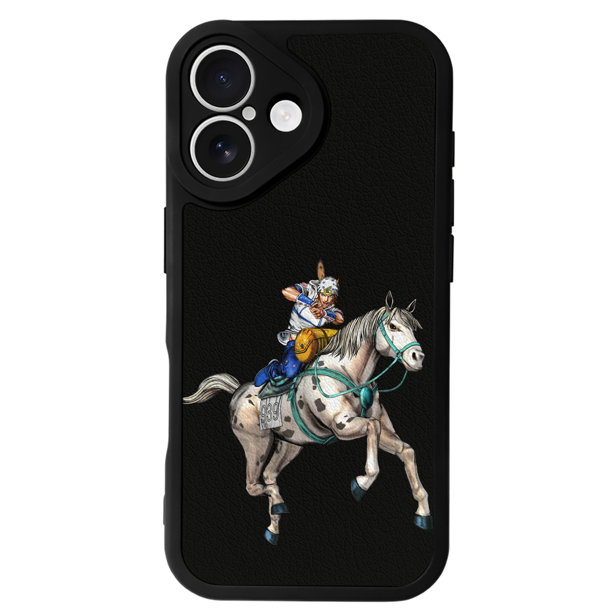（画像用） ジョジョの奇妙な冒険 ジョナサン?ジョースター JoJo's Bizarre Adventure Jonathan Joestar 【iPhone 16シリーズ対応】シリコンスマホケース（レザー調） 材質：シリコン